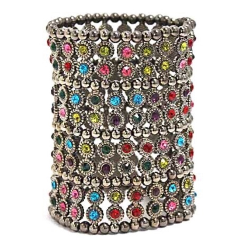 Stretch Long Rhinestone Bracelet